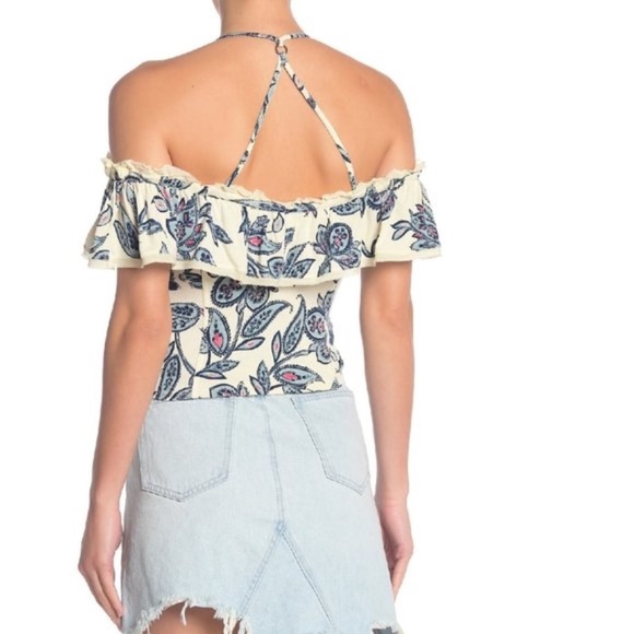 Free People Cha Cha Cold Shoulder Top - Picture 3 of 9